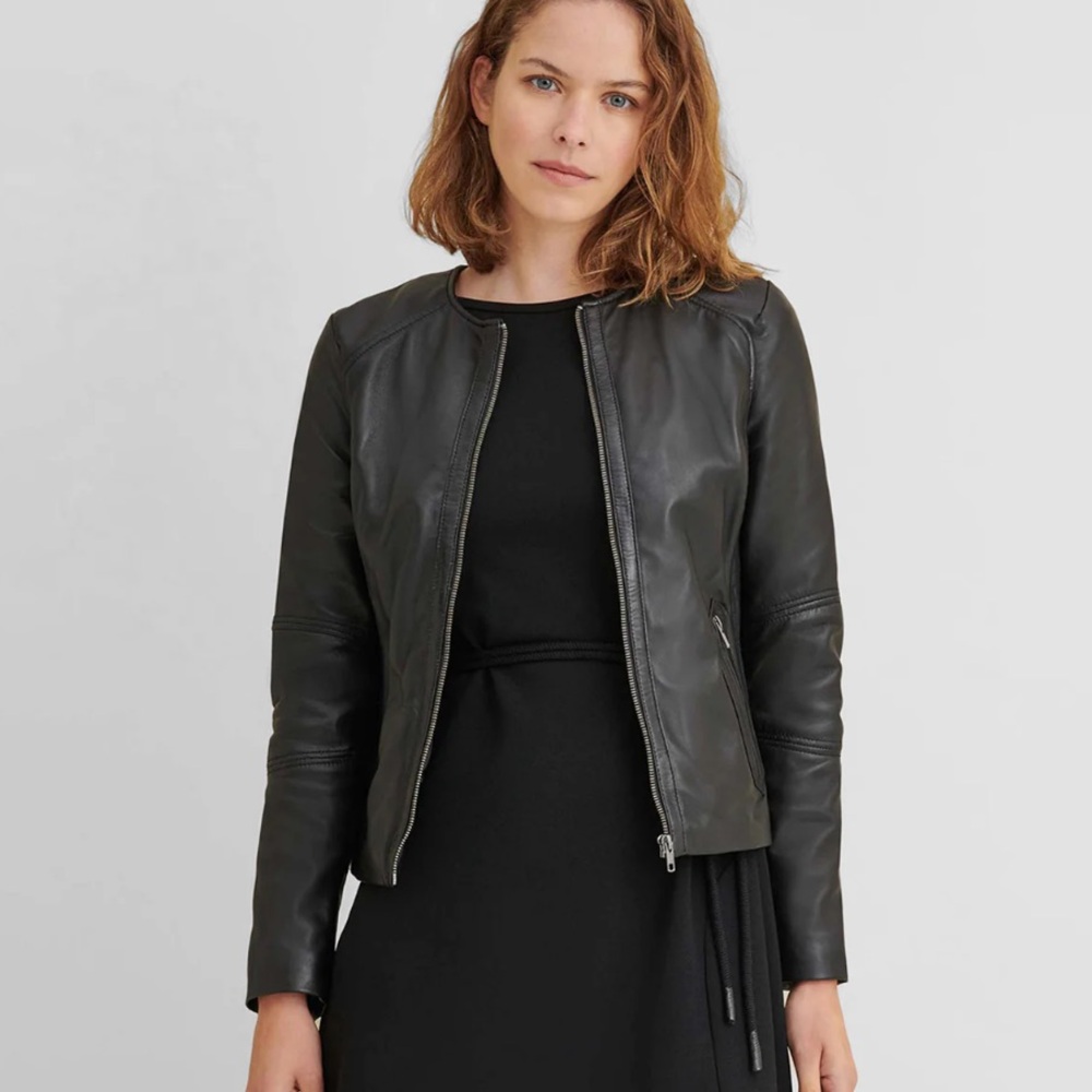 NWT Genuine Leather Jacket